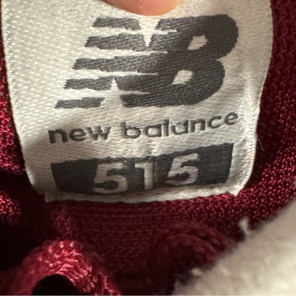 New Balance 515 Classic Burgundy/Grey/Black (WL515CPD) Womens Size 11 - Picture 11 of 11